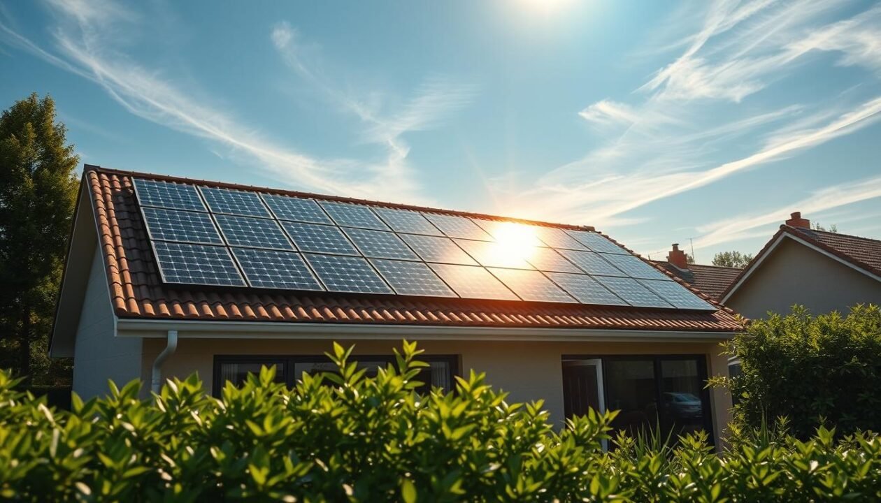 combien de panneau solaire pour une maison