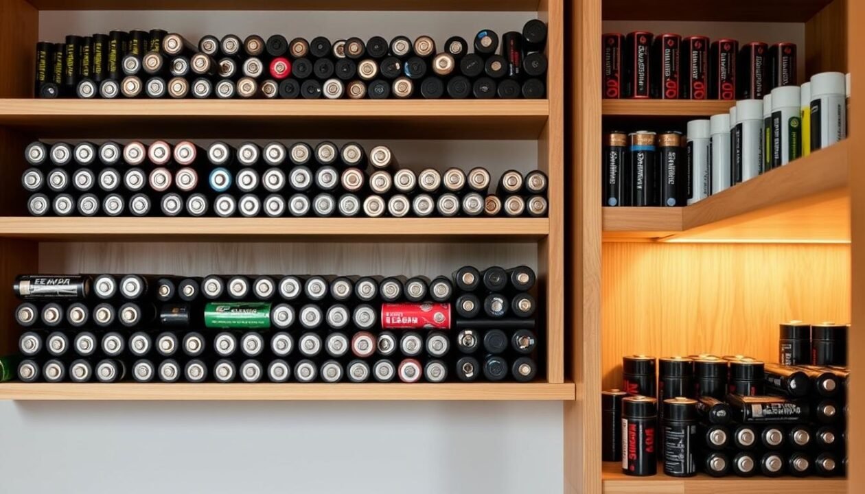 durée de vie d'une pile non utilisée