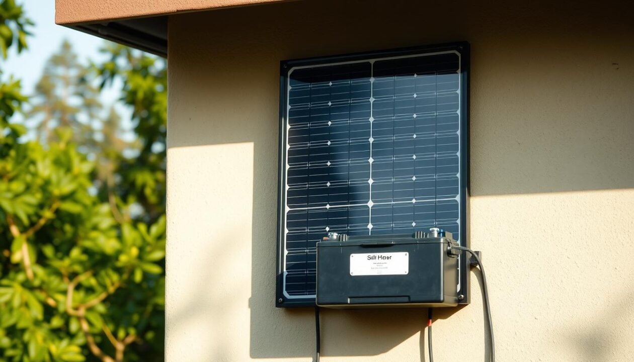 panneau solaire maintien de charge batterie