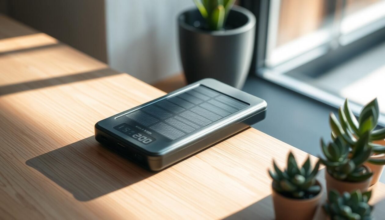 batterie externe solaire