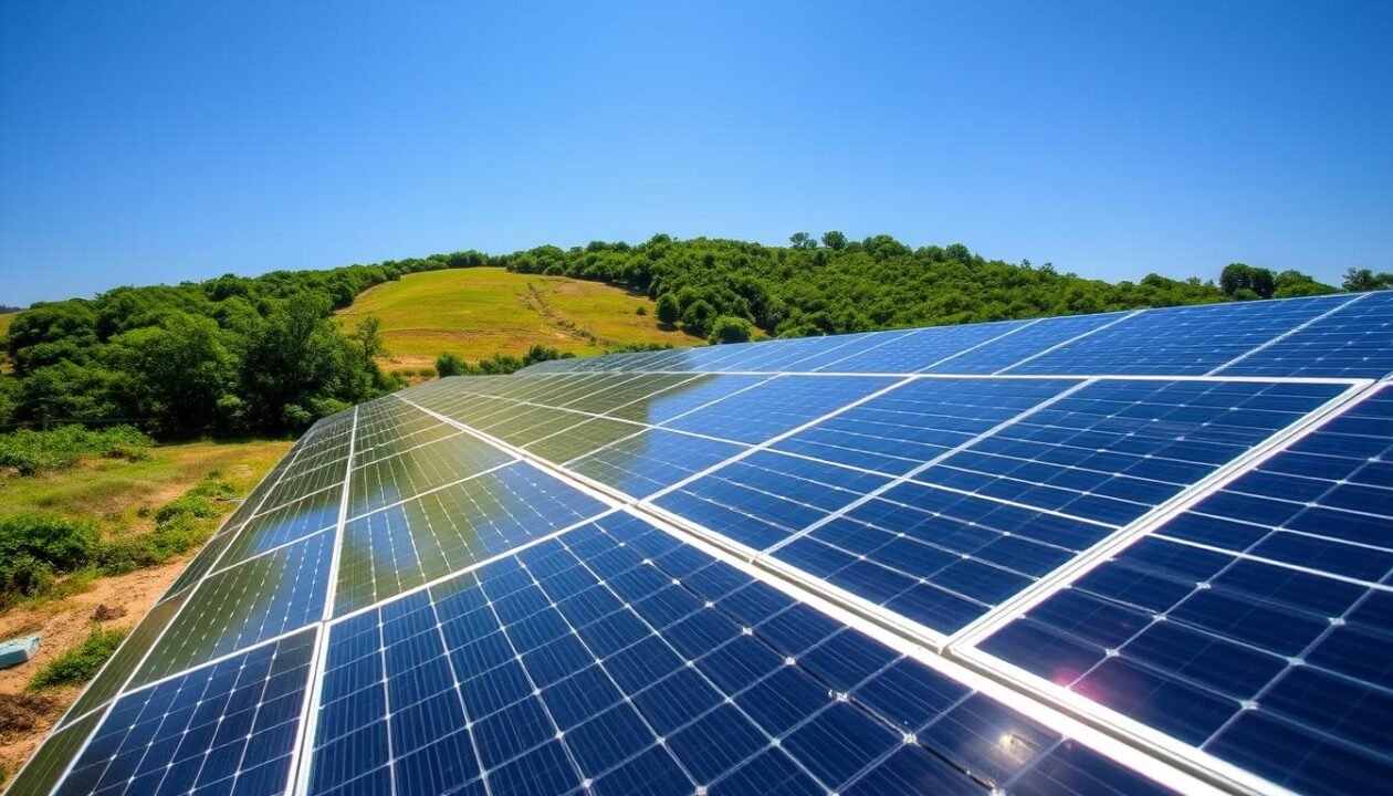 production panneau solaire