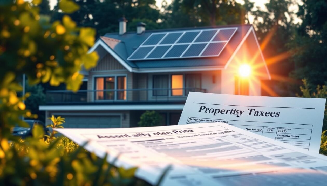 taxe foncière et panneaux photovoltaïques