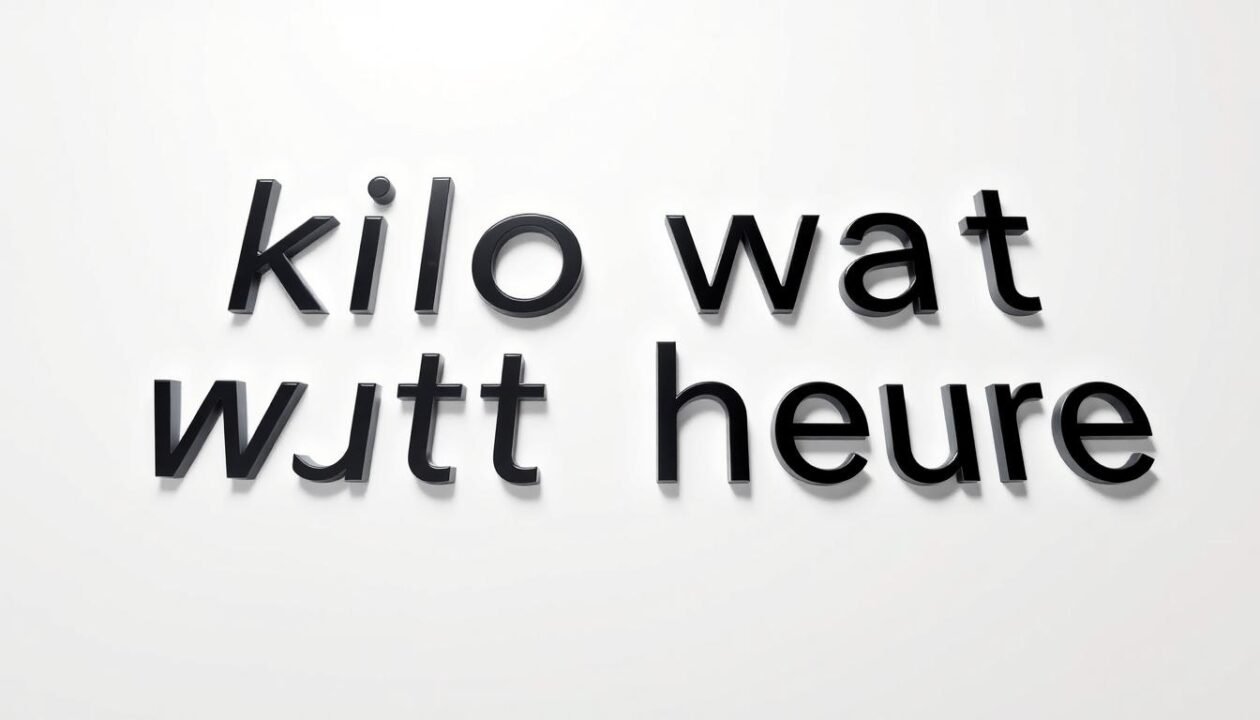kilo watt heure
