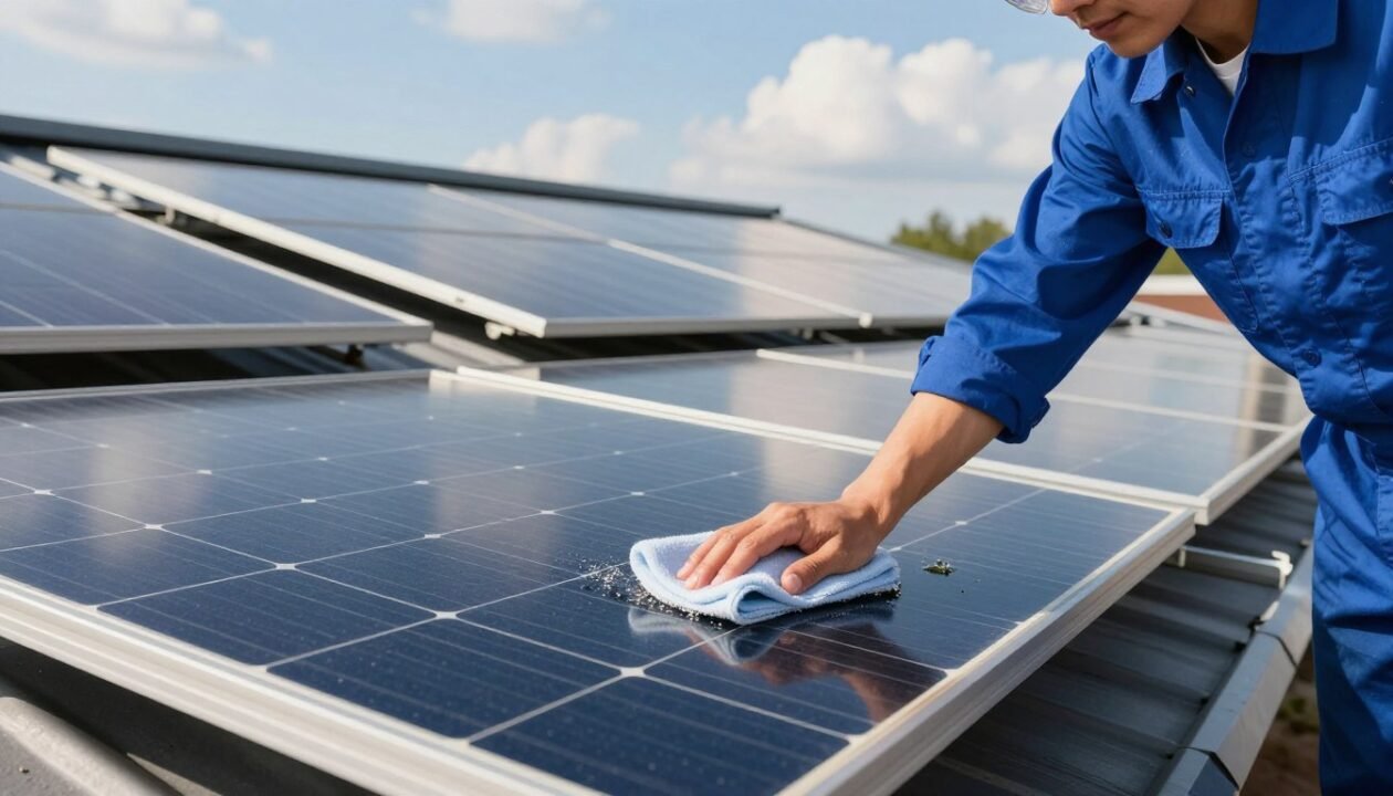 nettoyer panneau solaire vinaigre : nos conseils d’entretien