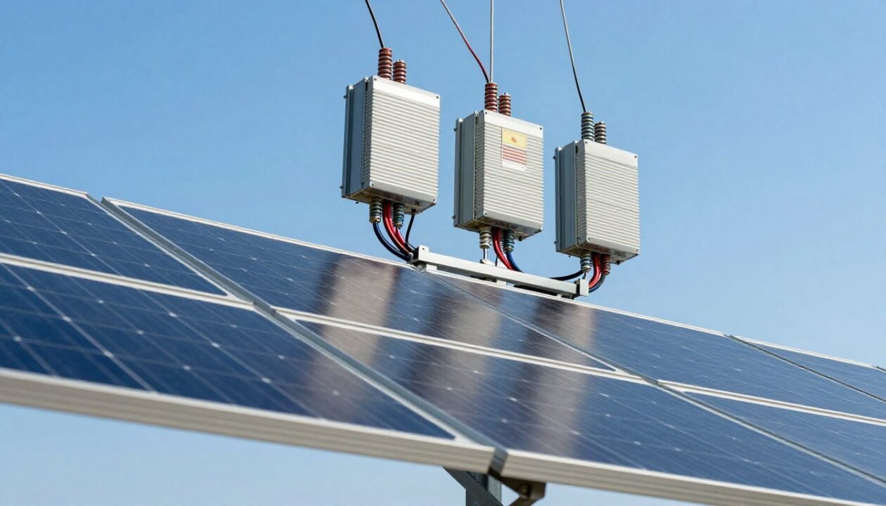 panneau solaire monophasé sur installation triphasé