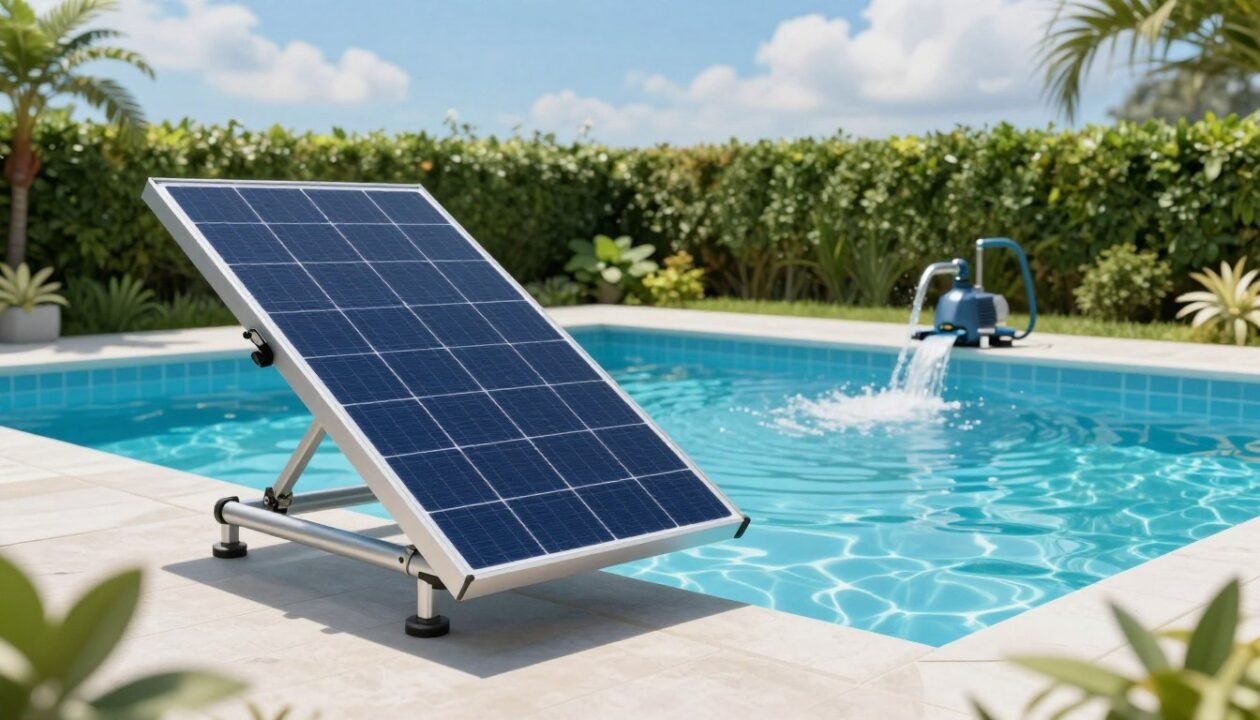 panneau solaire pour pompe piscine