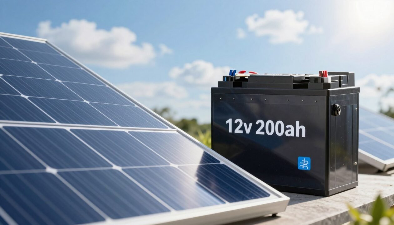 quel panneau solaire pour recharger batterie 12v 200ah