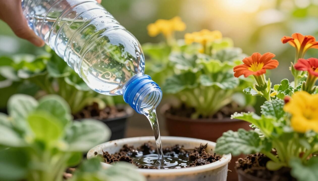 arrosage bouteille à l&rsquo;envers : comment arroser ses plantes quand on n’est pas là