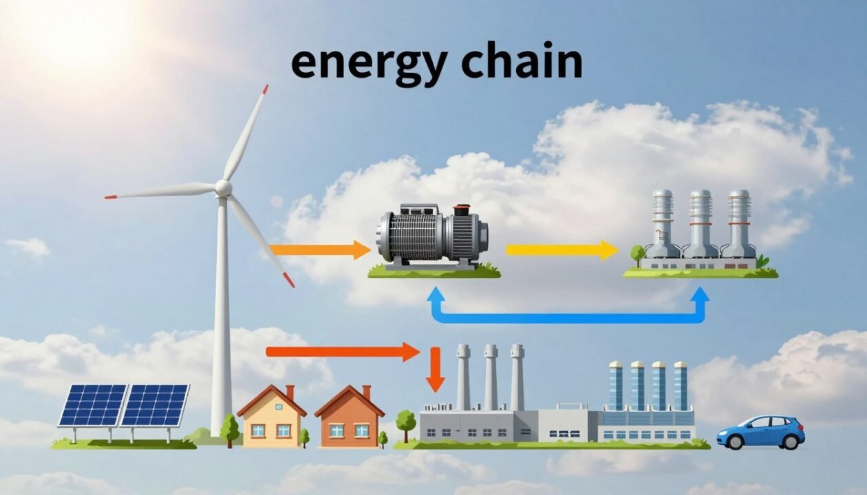 chaine énergétique : fonctionnement de la chaîne de l’énergie
