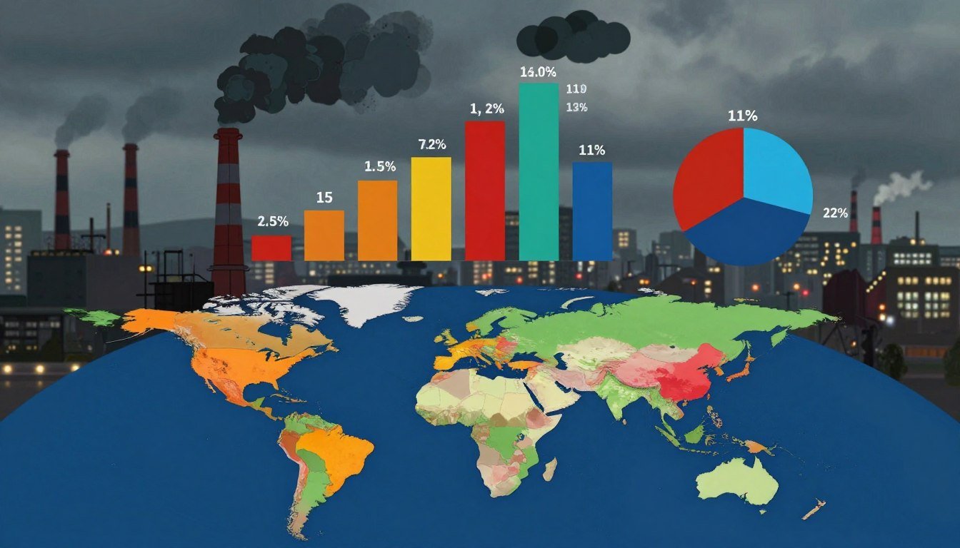 Quels Sont Les 15 Pays Les Plus Pollueurs Au Monde : Le Classement