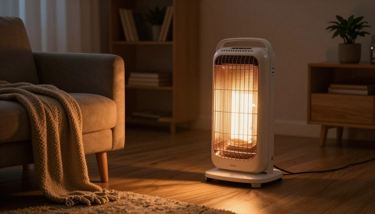 chauffage d'appoint allumé toute la nuit