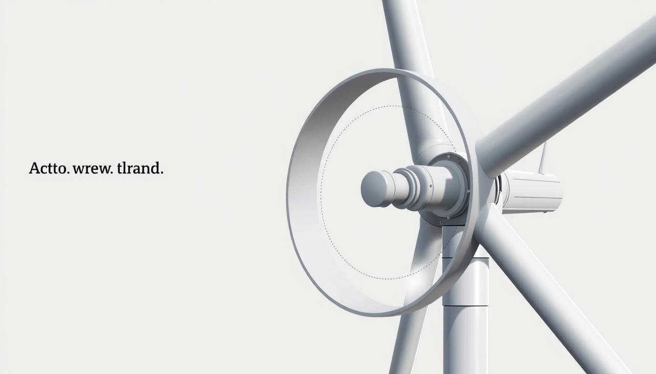 Illustration technique de la surface balayée par les pales d'une éolienne